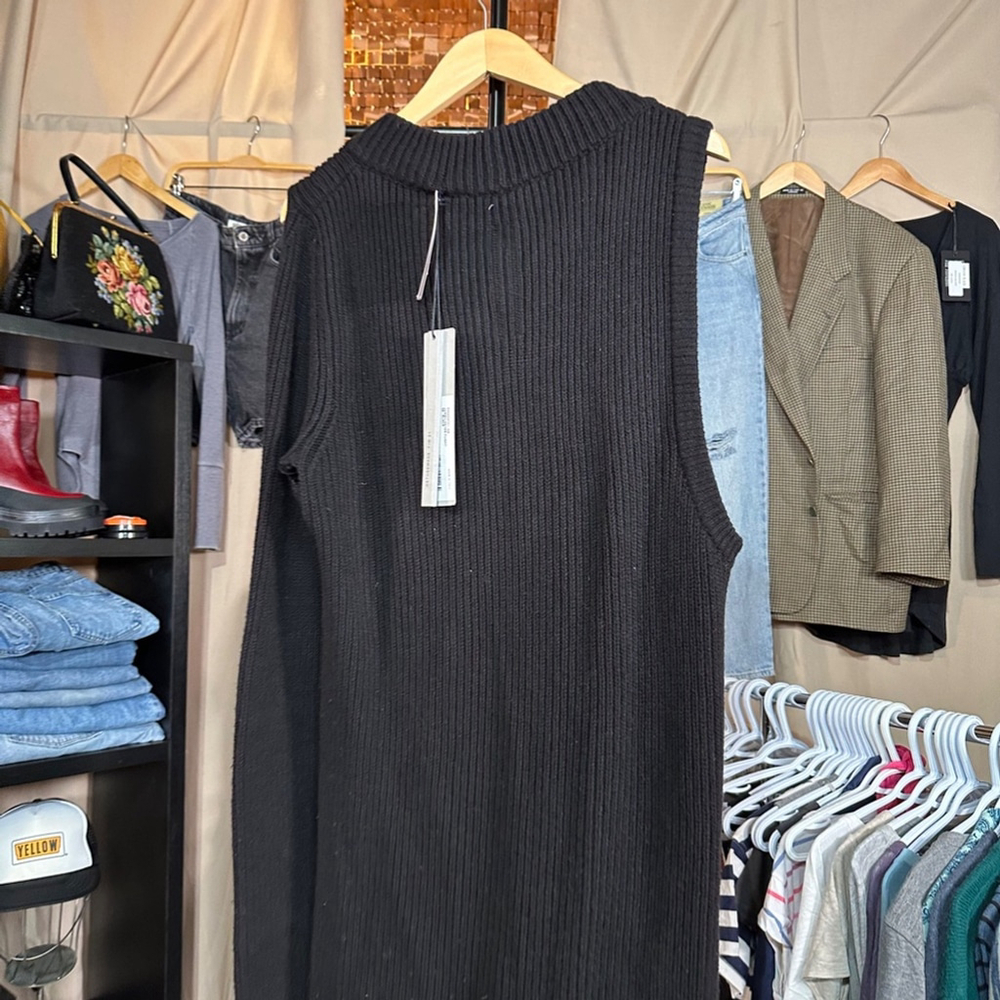 Rick Owens Black Banana Cashmere Sweater XL - Picture 15 of 17